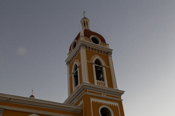Obraz premium Cathedral of Granada, Outdoors view, Nicaragua, Central America.