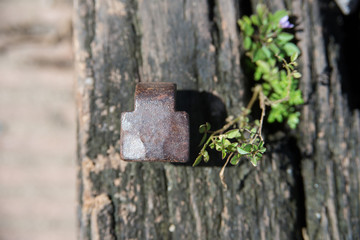 Bolt in sleeper railroad