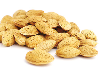 Inshell almonds