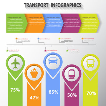 transport infographic