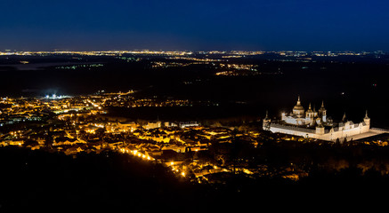 Fototapeta premium El Escorial night II