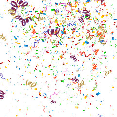 Colorful Confetti Background