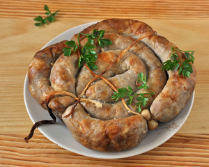 домашняя колбаса
