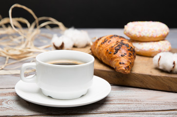 breakfast of coffee