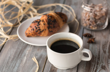 breakfast of coffee