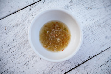 Cambodian lemon chilli sauce