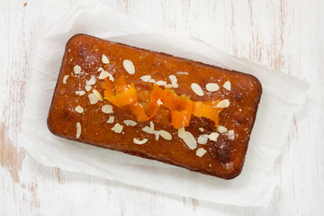 cake with orange