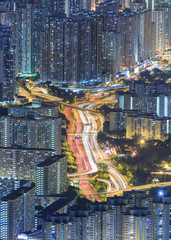 Hong Kong City at Night - 81493181