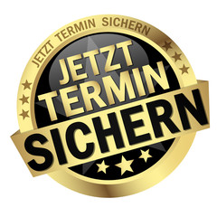 button with text jetzt Termin sichern