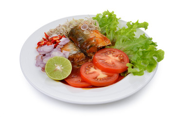 Spicy Sardines in tomato sauce canned fish