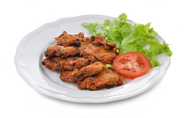 Fried Fish Cakes Thai Food.