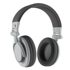 Headphones isolated