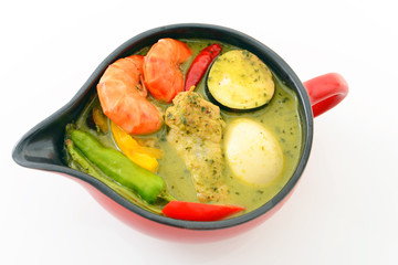 おいしそうなグリーンカレー