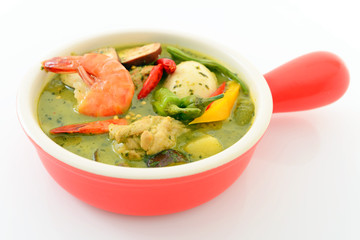 おいしそうなグリーンカレー