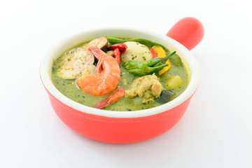 おいしそうなグリーンカレー