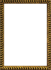 Fotorahmen mit goldenem Dekor