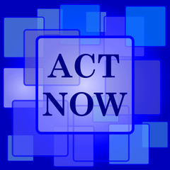 Act now icon