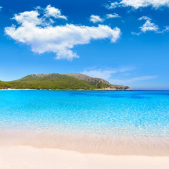 Majorca Cala Agulla beach in Capdepera Mallorca