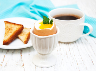 boiled eggs for breakfast