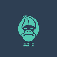 Ape logo vector