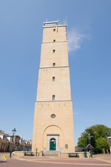 Obraz premium Lighthouse at Dutch Terschelling