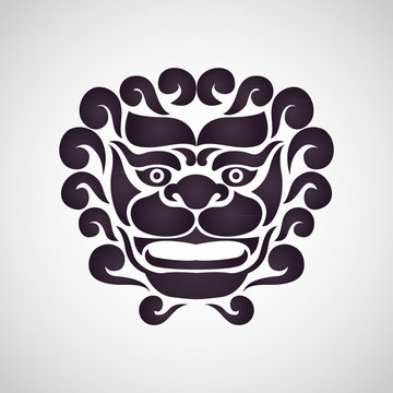 Chinese Lion Logo
