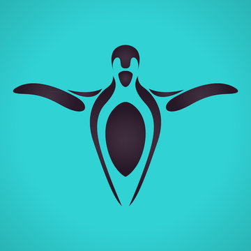 Penguin Logo Vector