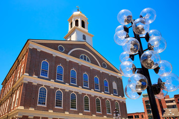 Boston Faneuil Hall in Massachusetts USA