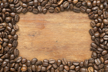 coffee frame wood