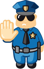 policeman stop