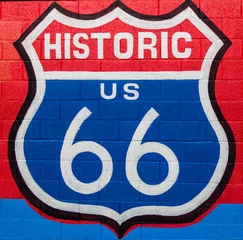 Papier Peint photo autocollant Route 66 Route 66 États-Unis
