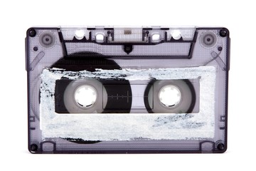 cassette tape isolated