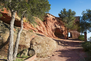 Shrine of Mare de Deu de la Roca, in Mont-roig del Camp, Spain © nito