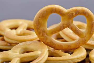 little crackers as pretzels