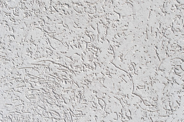 Decorative texture of the bark beetle is made of special putty.