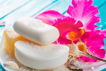 Apothecary. Sea Salt and Natural Soap