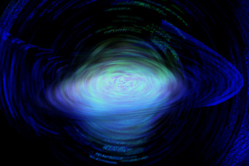 Abstract Blue Light Background