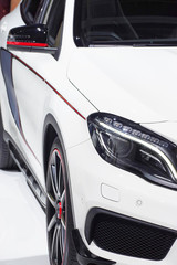 Fototapeta premium car in a showroom