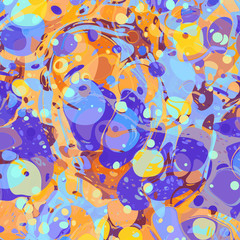 abstract artistic background, paint blobs