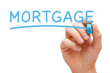 Mortgage Blue Marker