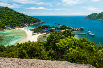 Obraz premium Nang Yuan Island at Koh Tao, Thailand