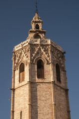 Fototapeta na wymiar Valencia cathedral. Tower