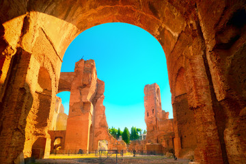 Fototapeta premium Thermae of Caracalla