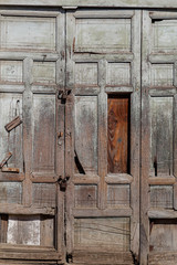 antique wood door detail closeup photography