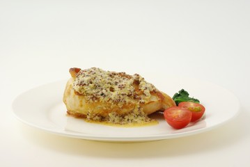 チキンのマスタードソース焼き