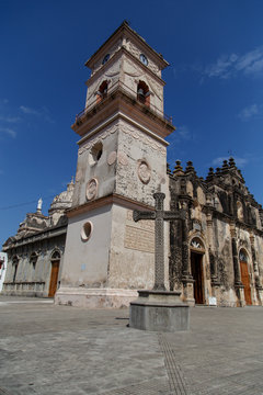 La Merced Church in Granada, Nicaragua, Central America
