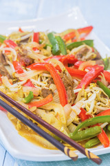Vegetable Beef Stirfry
