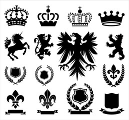 Heraldry Ornaments © Giraphics