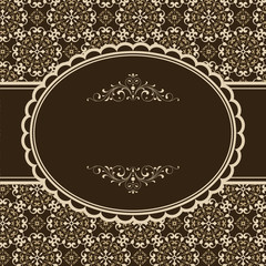 Brown Invitation Design