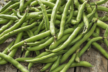 Green beans background